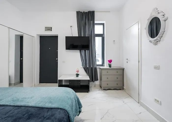 Blue-line-apartment-unirii Apartman Bukarest