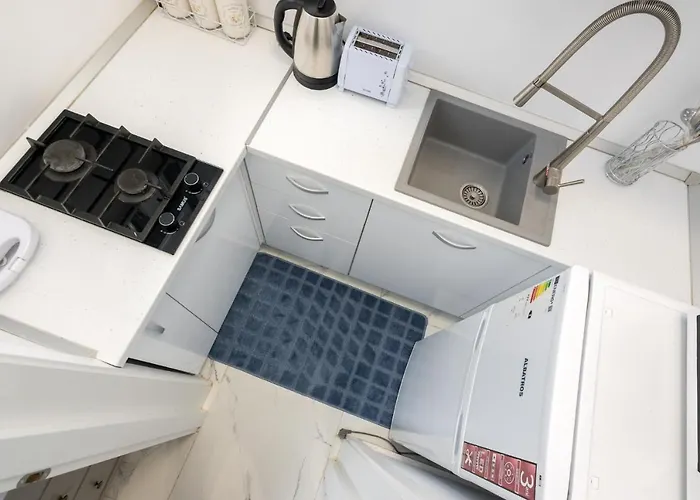 Blue-line-apartment-unirii * ブカレスト